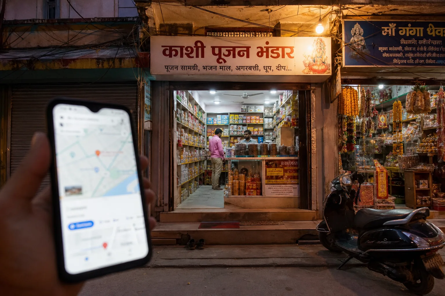 Local SEO and Google Maps visibility for Varanasi businesses