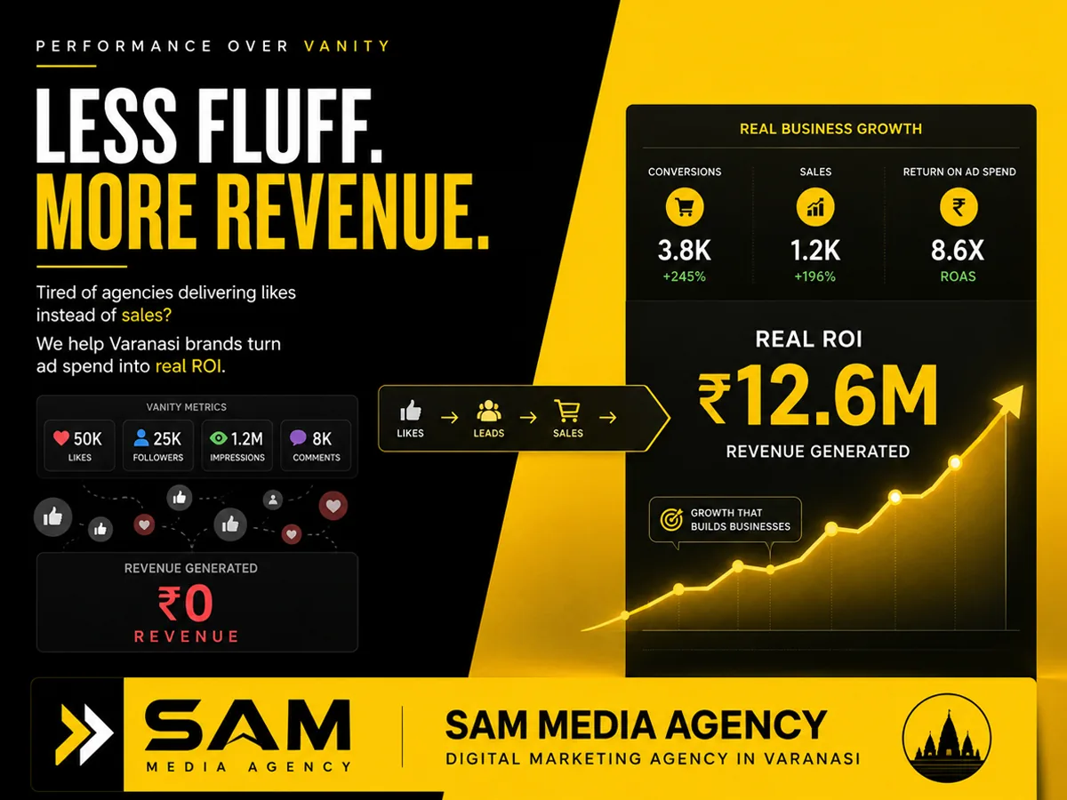 Less fluff. More revenue