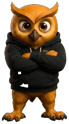 SAM the Wise Owl — your growth partner