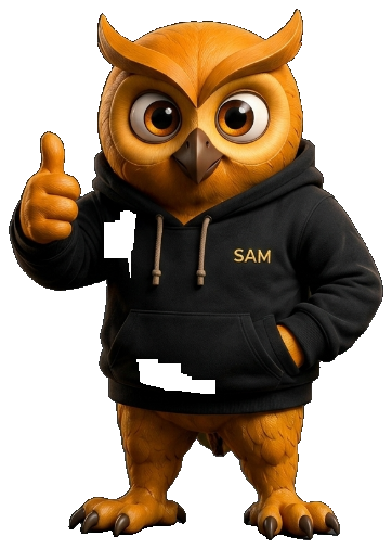 SAM giving thumbs up — client wins