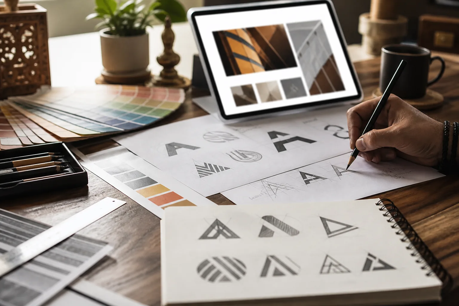 Branding and web design at SAM Media